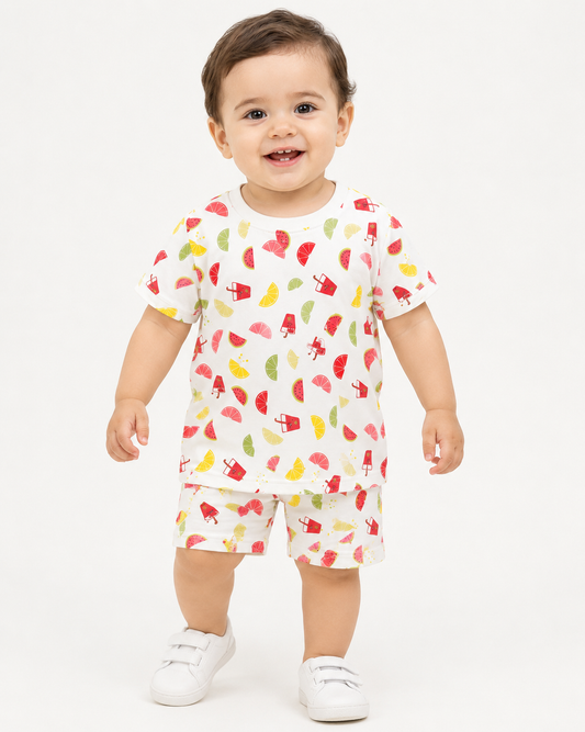 Joyful Summer Shorts Set - view 2
