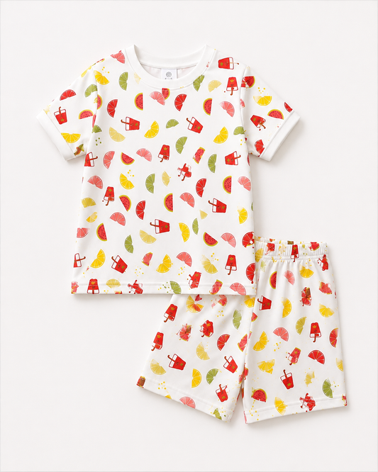 Joyful Summer Shorts Set for kids by Buds