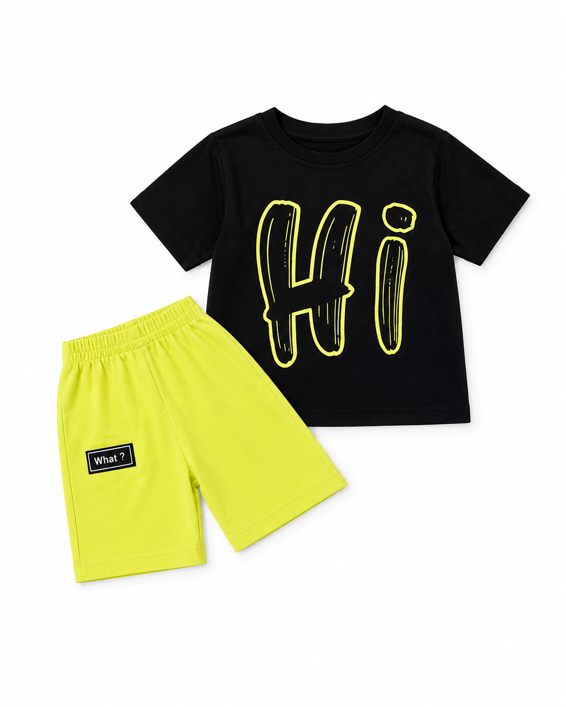 Hi Summer Shorts Set for kids by Buds